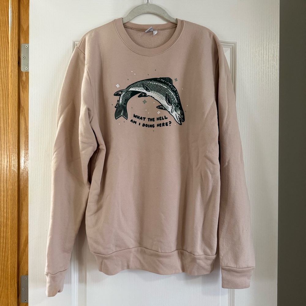 Stay Home Club Graphic Sweater (unisex)